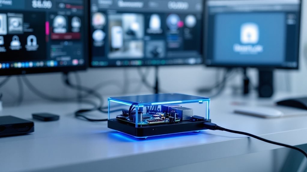 secure home control system