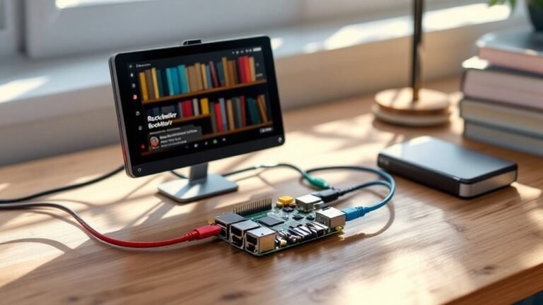 raspberry pi digital library creation