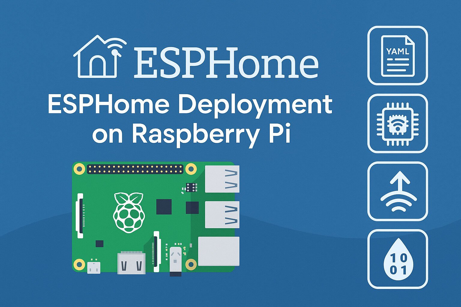 ESPHome Dashboard Setup and Hardware Configuration on Raspberry Pi