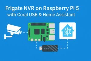 Frigate nvr on raspberry pi 5 with coral usb & home assistant