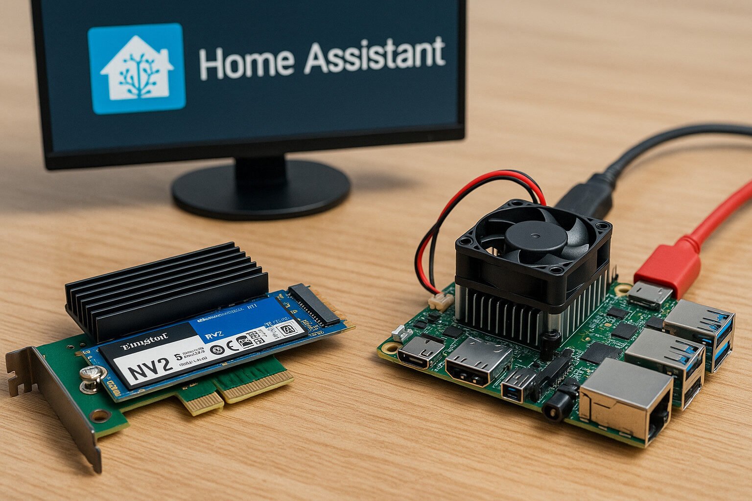 Home Assistant on Pi 5 with NVMe