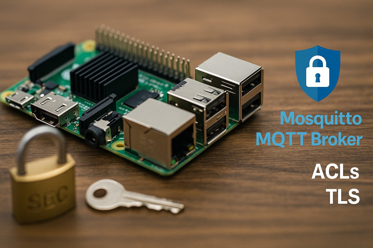 Secure Mosquitto MQTT on Raspberry Pi Using TLS & ACLs