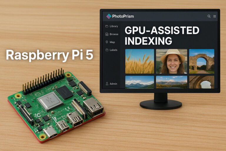 Photoprism raspberry pi 5 setup guide